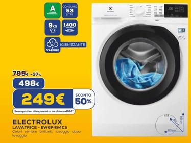 Offerta per Electrolux - Lavatrice - EW6F494CS  a 498€ in Euronics