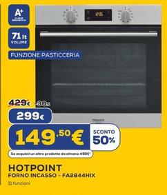 Offerta per Hotpoint - Forno Incasso-FA2844HIX  a 299€ in Euronics