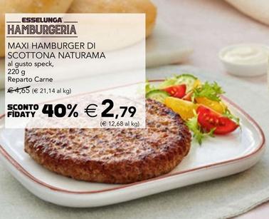 Offerta per Hamburger a 2,79€ in Esselunga