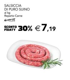 Offerta per Salsiccia Di Puro Suino a 7,19€ in Esselunga