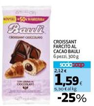 Offerta per Bauli - Croissant Farcito Al Cacao a 1,59€ in Coop