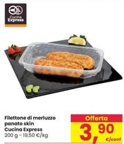Offerta per Cucina Express - Filettone Di Merluzzo Panato Skin a 3,9€ in Interspar