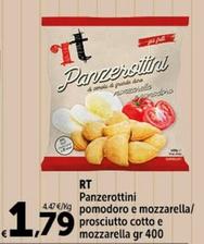 Offerta per Rt - Panzerottini Pomodoro E Mozzarella a 1,79€ in Carrefour Market