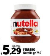 Offerta per Nutella a 5,29€ in Carrefour Market