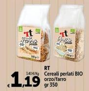 Offerta per Rt - Cereali Perlati Bio Orzo/Farro a 1,19€ in Carrefour Market