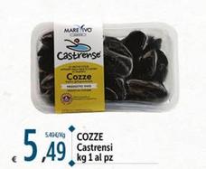 Offerta per Marevivo - Cozze Castrensi a 5,49€ in Carrefour Market