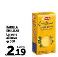 Offerta per Lasagne a 2,19€ in Carrefour Market