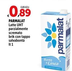 Offerta per Parmalat - Latte UHT Parzialmente Scremato Brik Con Tappo Salvabontà a 0,89€ in Carrefour Market