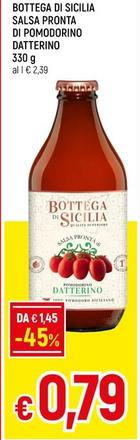 Offerta per Bottega Di Sicilia - Salsa Pronta Di Pomodorino Datterino a 0,79€ in Famila