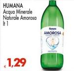 Offerta per Humana - Acqua Minerale Naturale Amorosa a 1,29€ in Interspar