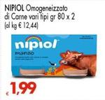 Offerta per Nipiol - Omogeneizzato Di Carne a 1,99€ in Interspar