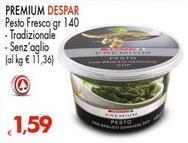 Offerta per Premium Despar - Pesto Fresco a 1,59€ in Interspar
