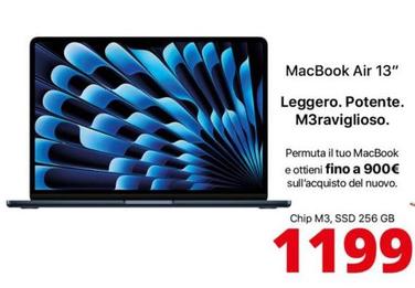 Offerta per Apple - Macbook Air 13" a 1199€ in Comet