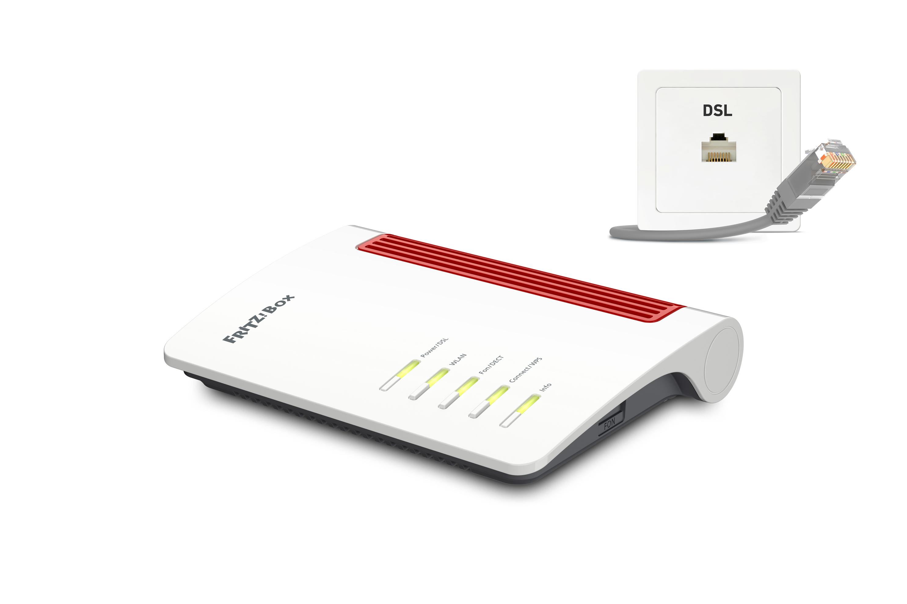 Offerta per Avm - FRITZ!Box 7530 AX router wireless Gigabit Ethernet Dual-band (2.4 GHz/5 GHz) Bianco a 149,99€ in Comet