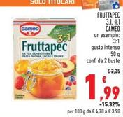 Offerta per Cameo - Fruttapec 3:1, 4:1 a 1,99€ in Conad Superstore