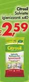 Offerta per Citrosil - Salviette Igienizzanti a 2,59€ in Decò