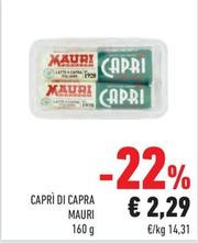 Offerta per Mauri - Caprì Di Capra a 2,29€ in Margherita Conad