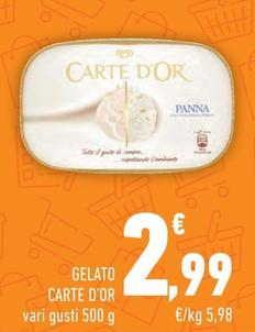 Offerta per Algida - Gelato Carte D'Or a 2,99€ in Margherita Conad
