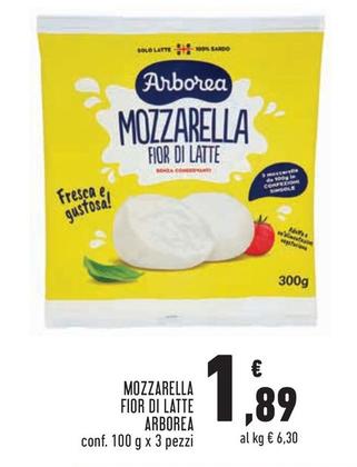Offerta per Arborea - Mozzarella Fior Di Latte a 1,89€ in Conad City