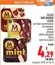 Offerta per Algida - Gelato Mini Magnum a 4,29€ in Conad Superstore
