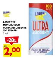 Offerta per Laser Tec - Monorotolo Ultra Assorbente a 2€ in Dpiu