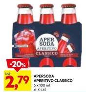 Offerta per Apersoda - Aperitivo Classico a 2,79€ in Dpiu