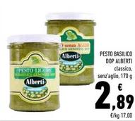 Offerta per Alberti - Pesto Basilico DOP a 2,89€ in Conad