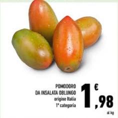 Offerta per Pomodoro Da Insalata Oblungo a 1,98€ in Conad City