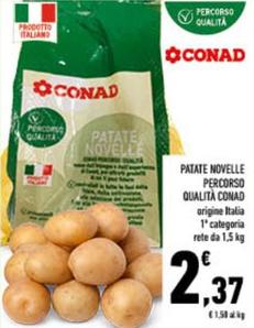 Offerta per Conad - Patate Novelle Percorso Qualità a 2,37€ in Conad City