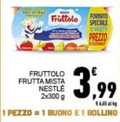 Offerta per Nestlè - Fruttolo Frutta Mista a 3,99€ in Conad City