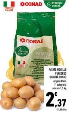 Offerta per Conad - Patate Novelle Percorso Qualità a 2,37€ in Conad City