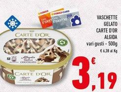 Offerta per Algida - Vaschette Gelato Carte D'Or a 3,19€ in Conad Superstore
