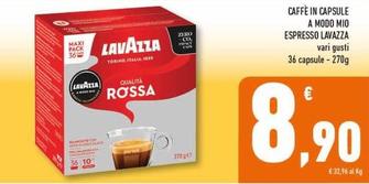 Offerta per Lavazza - Caffè In Capsule A Modo Mio Espresso a 8,9€ in Conad Superstore