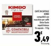 Offerta per Kimbo - Caffè In Capsule a 3,49€ in Conad Superstore