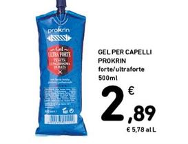 Offerta per Prokrin - Gel Per Capelli  a 2,89€ in Spazio Conad