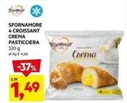 Offerta per Sfornamore - 4 Croissant Crema Pasticciera a 1,49€ in Dpiu