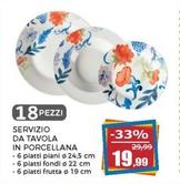 Offerta per Servizio Da Tavola In Porcellana a 19,99€ in Happy Casa Store