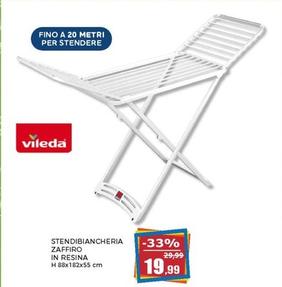 Offerta per Vileda - Stendibiancheria Zaffiro In Resina a 19,99€ in Happy Casa Store
