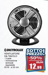 Offerta per Dictrolux - Sotto Ventilatore Da Tavolo a 12,99€ in Happy Casa Store
