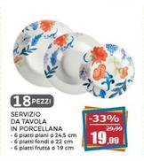 Offerta per Servizio Da Tavola In Porcellana a 19,99€ in Happy Casa Store