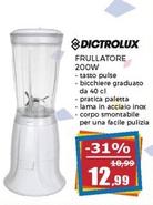 Offerta per Dictrolux - Frullatore 200W a 12,99€ in Happy Casa Store