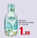 Offerta per Malizia - Bagnoschiuma a 1,89€ in Happy Casa Store