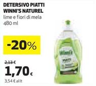 Offerta per Winni'S Naturel - Detersivo Piatti a 1,7€ in Coop