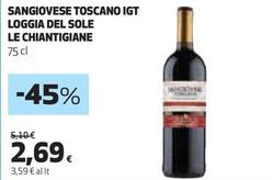 Offerta per Le chiantigiane - Sangiovese Toscano IGT Loggia Del Sole a 2,69€ in Coop