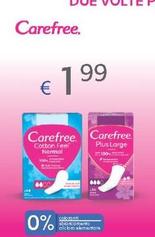 Offerta per Carefree - Cotton Fee/Plus Large a 1,99€ in Acqua & Sapone