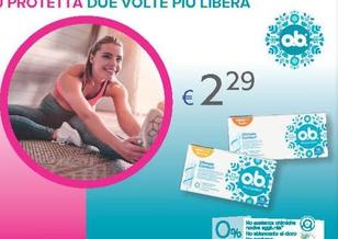 Offerta per O.B. - Tampons Ultra Comfort a 2,29€ in Acqua & Sapone