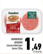 Offerta per Amadori - Hamburger a 1,49€ in Conad City
