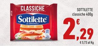 Offerta per Sottilette - Classiche a 2,29€ in Conad