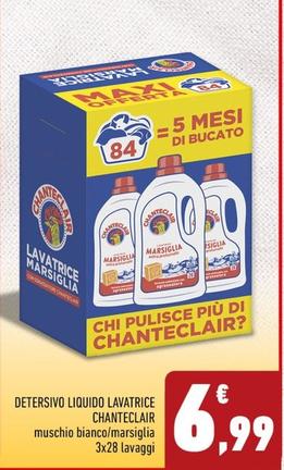 Offerta per Chanteclair - Detersivo Liquido Lavatrice a 6,99€ in Conad