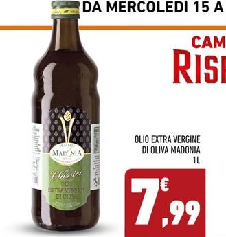 Offerta per Madonia - Olio Extra Vergine Di Oliva a 7,99€ in Conad